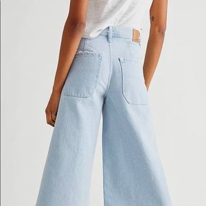 Free People Wide Leg Jean